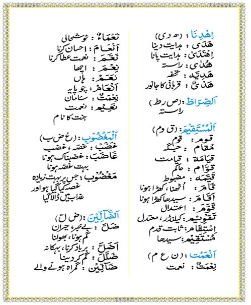 surah-e-fateha
